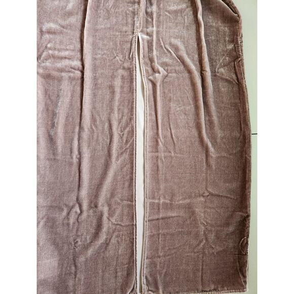 NWT Reformation Frankie Velvet Maxi Slip Dress Size 12 Dark Grey #ND501 - Picture 11 of 11